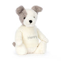 Bashful Terrier with Personalized Cream Jumper