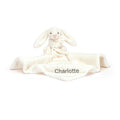 Personalized Bashful Cream Bunny Soother