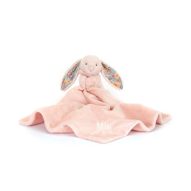 Personalized Blossom Blush Bunny Soother