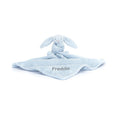 Personalized Bashful Blue Bunny Soother