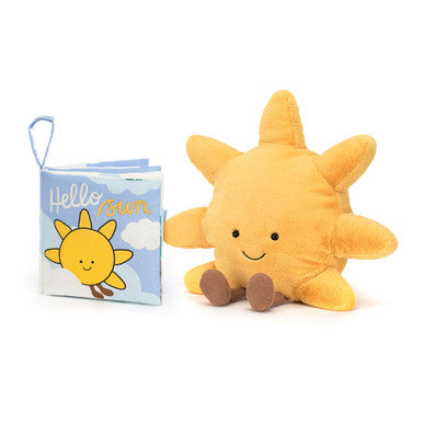 Hello Sun Fabric Book and Amuseables Sun