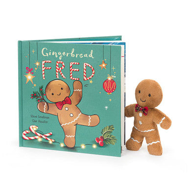 Gingerbread Fred Book and Jolly Gingerbread Fred